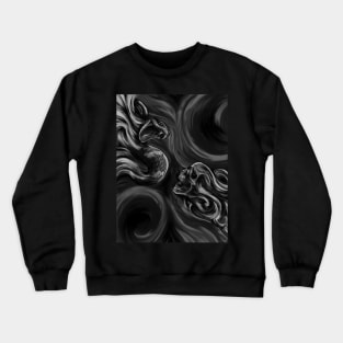 Skull & Snake (b&w) Crewneck Sweatshirt